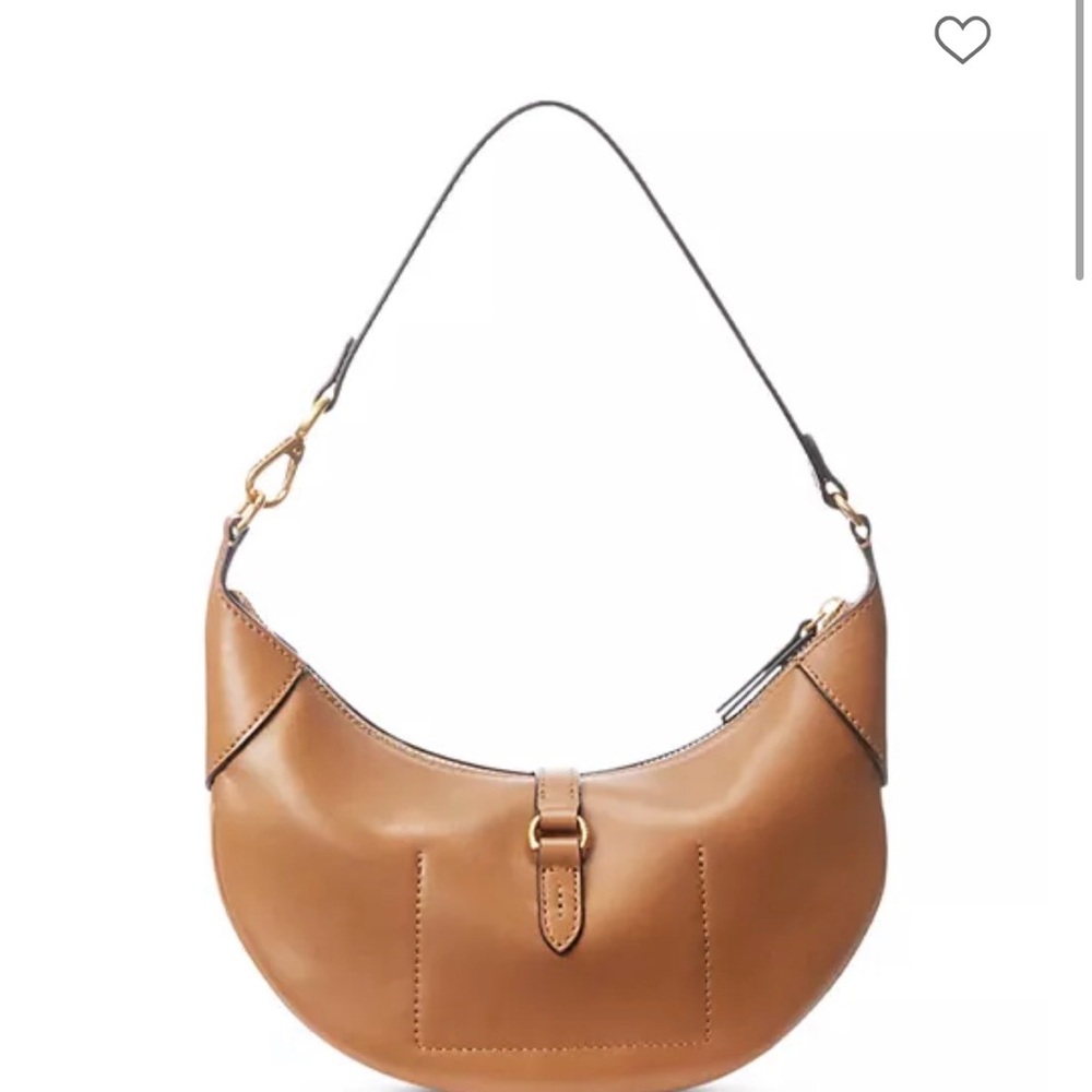 Ralph Lauren Tan Leather Shoulder Bag - Picture 3 of 8